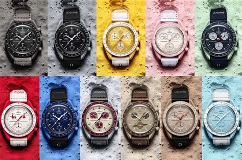 watch x omega|swatch x omega collection.